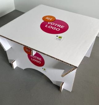 Table basse en carton