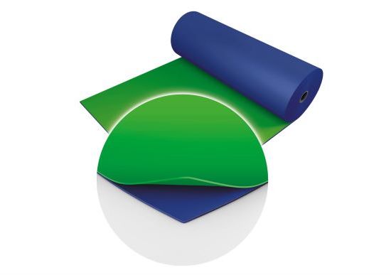 PVC Dansvinyl Vert Bleu 2m Bfl-s1