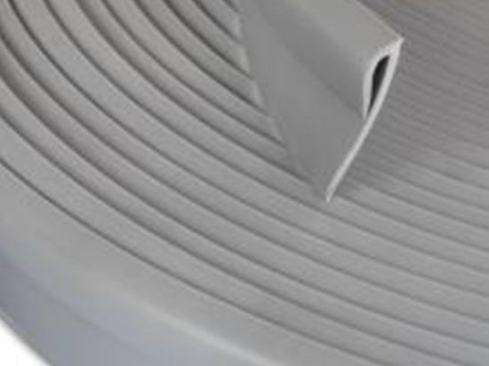 Jonc de Finition Moquette PVC Gris