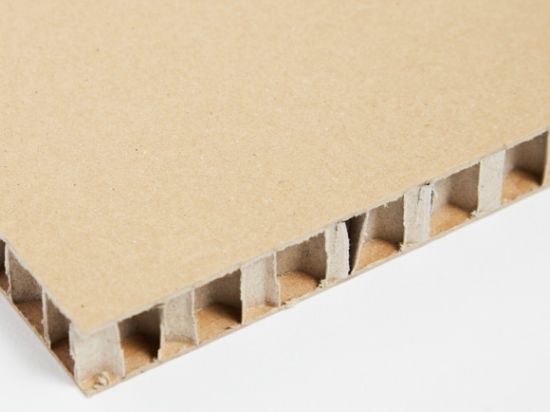 Panneau Carton Alvéolaire Naturel - 20mm