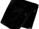 Pendrillons Coton Occ Noir 300Grs 4m Ht x 6m Large