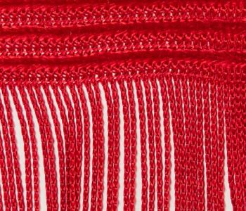 Rideau de Fil Noodles Rouge 300cm x 400cm B1