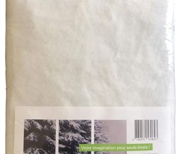 Form'It Neige 120M x 60cm Papier à Mémoire de Forme M1