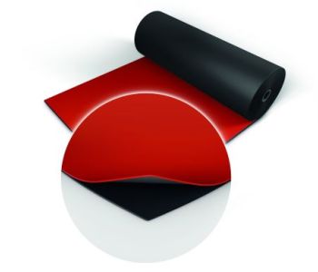 PVC Dansvinyl Noir Rouge 2m Bfl-s1