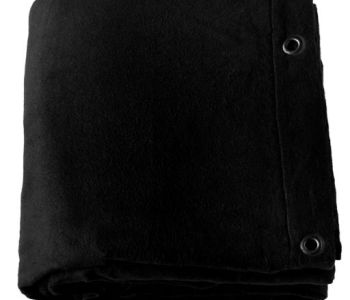 Pendrillons Coton Occ Noir 300Grs 3m Ht x 3m Large